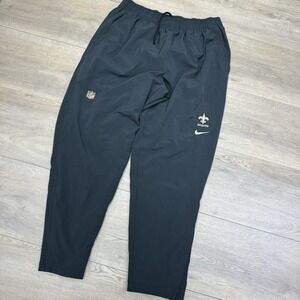 New Orleans Saints Nike Player Issue #52‎ Black Track pants Sz XL Football